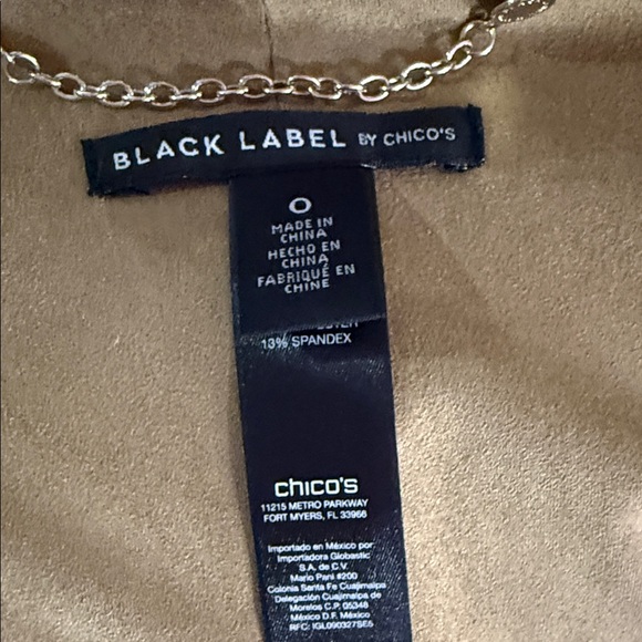 Chic Tan Fringe Suede Like Jacket - Picture 2 of 8